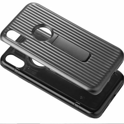 Apple iPhone X Kılıf Patinda Wave Standlı Mıknatıslı Kapak