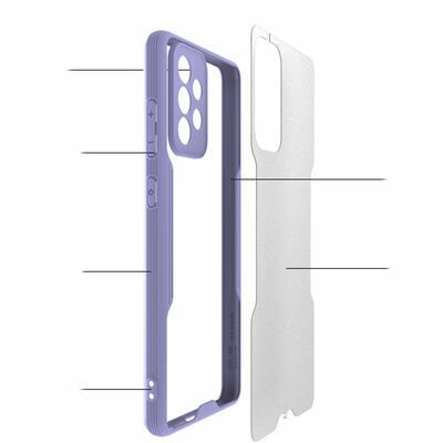 Galaxy A72 Kılıf Patinda Parfe Kapak