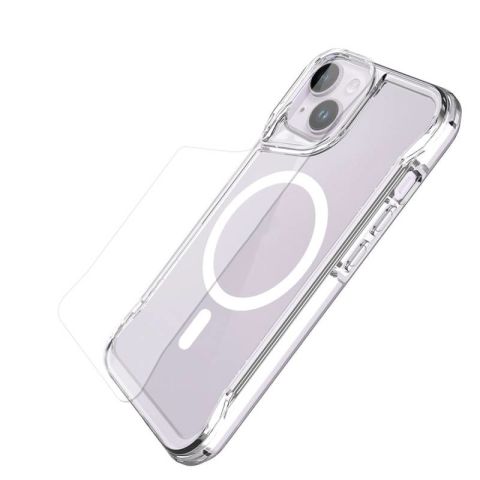 Apple iPhone 15 Plus Kılıf Patinda Magsafe Şarj Özellikli T-Max Magsafe Kapak