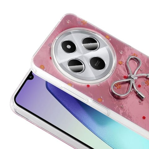 Xiaomi Redmi 14C 4G Kılıf Kamera Korumalı Figürlü Patinda Ponti Silikon Kapak