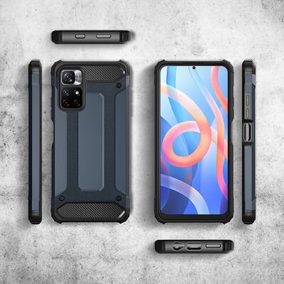 Xiaomi Redmi Note 11 Global Kılıf Patinda Crash Silikon Kapak