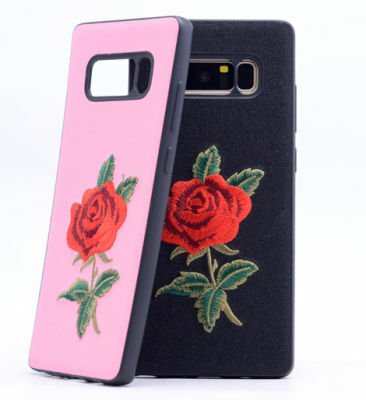 Galaxy Note 8 Kılıf Patinda Rose Kapak