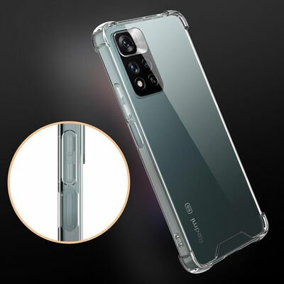 Xiaomi Redmi Note 11 Pro Plus 5G Kılıf Patinda Nitro Anti Shock Silikon