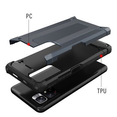 Xiaomi Redmi Note 11 Global Kılıf Patinda Crash Silikon Kapak