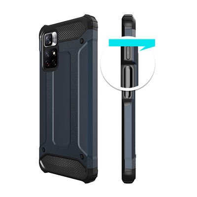 Xiaomi Redmi Note 11 Global Kılıf Patinda Crash Silikon Kapak