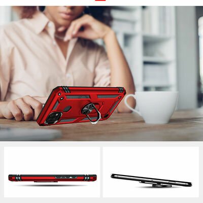 Realme C21 Kılıf Patinda Vega Kapak