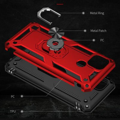 Realme C21 Kılıf Patinda Vega Kapak