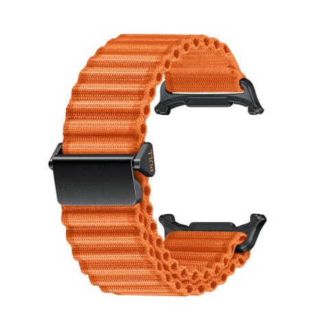 Galaxy Watch Ultra 47mm Patinda KRD-120 Naylon Kumaş Hasır Örgülü Kordon