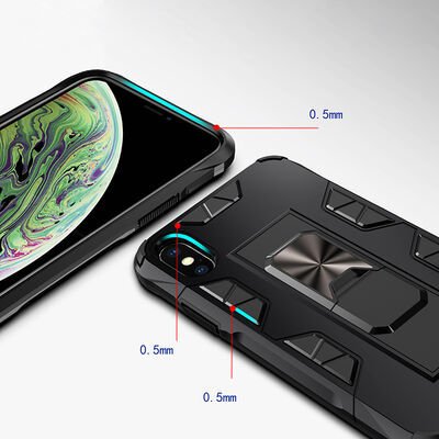 Apple iPhone XS Max 6.5 Kılıf Patinda Volve Kapak