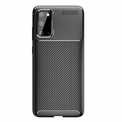 Galaxy S20 Kılıf Patinda Negro Silikon Kapak