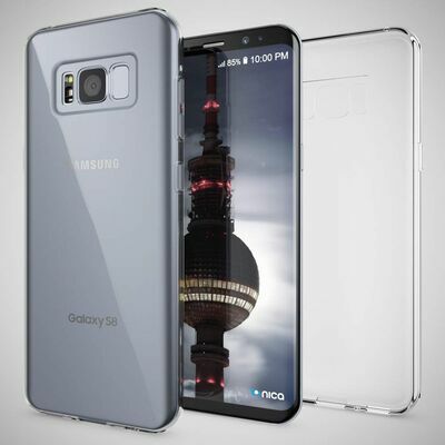 Galaxy S8 Kılıf Patinda Kamera Korumalı Süper Silikon Kapak