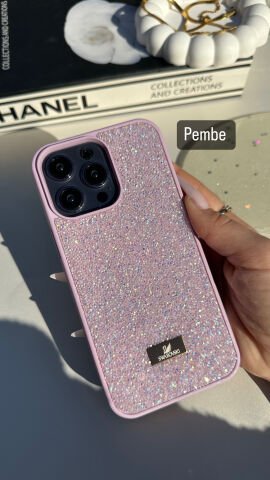 iPhone Taşlı Swarovski Telefon Kılıfı