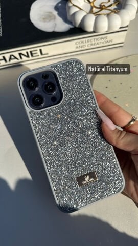 iPhone Taşlı Swarovski Telefon Kılıfı