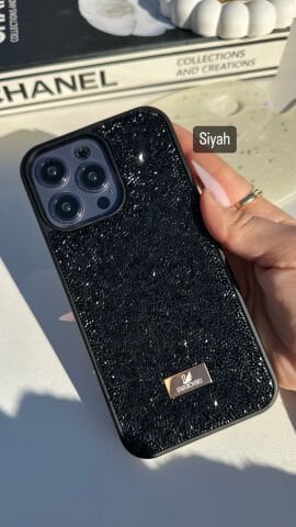 iPhone Taşlı Swarovski Telefon Kılıfı