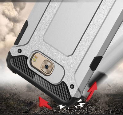Galaxy C5 Pro Kılıf Patinda Crash Silikon Kapak