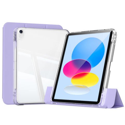Apple iPad 10.9 2022 (10.Nesil) Kılıf Magnetik Ayrılabilen Airbagli Patinda Sliding Tablet Kılıfı