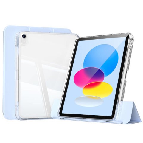 Apple iPad 10.9 2022 (10.Nesil) Kılıf Magnetik Ayrılabilen Airbagli Patinda Sliding Tablet Kılıfı