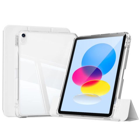 Apple iPad 10.9 2022 (10.Nesil) Kılıf Magnetik Ayrılabilen Airbagli Patinda Sliding Tablet Kılıfı