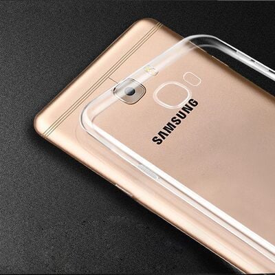 Galaxy C7 Kılıf Patinda Süper Silikon Kapak
