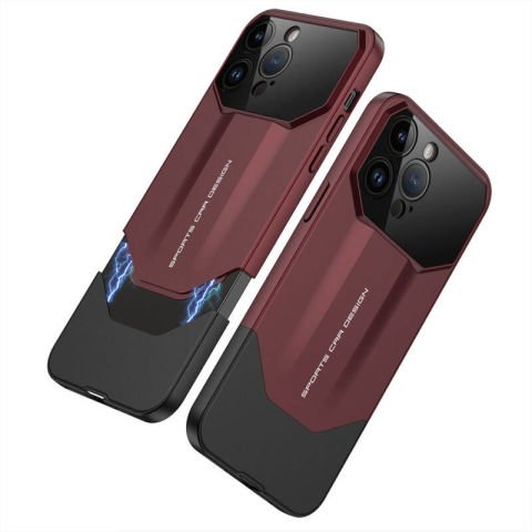 Apple iPhone 14 Pro Max Kılıf Çift Parçalı Patinda Ays Pro İkili Kapak