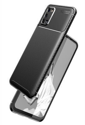 Oppo A92 Kılıf Patinda Negro Silikon Kapak