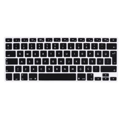Apple Macbook 15.4' Pro Retina Patinda Klavye Koruyucu Silikon Ped