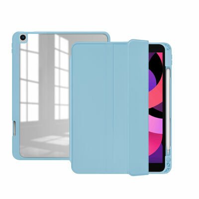 Apple iPad Pro 10.5 (7.Nesil) Kılıf Patinda Nort Arkası Şeffaf Standlı Kılıf