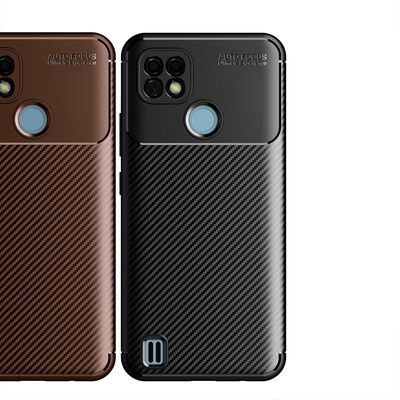 Realme C25 Kılıf Patinda Negro Silikon Kapak