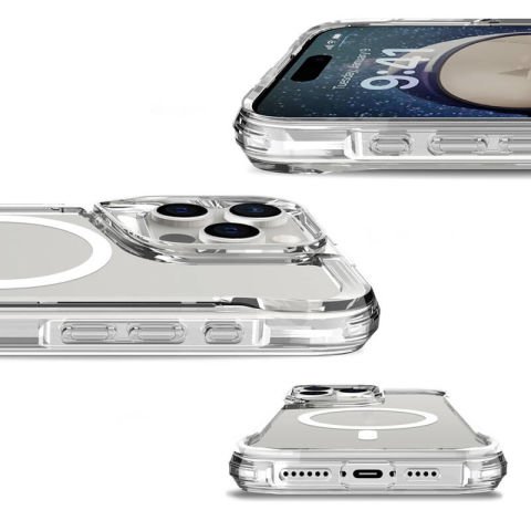Apple iPhone 16 Pro Kılıf Patinda Magsafe Şarj Özellikli T-Max Magsafe Kapak