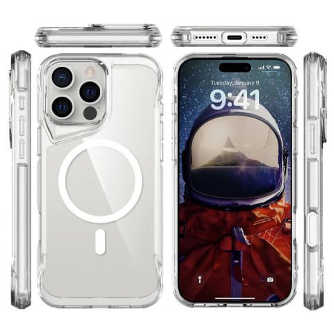 Apple iPhone 16 Pro Kılıf Patinda Magsafe Şarj Özellikli T-Max Magsafe Kapak
