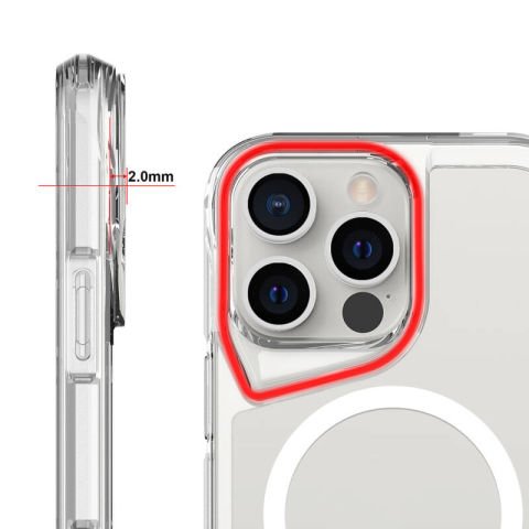 Apple iPhone 16 Pro Kılıf Patinda Magsafe Şarj Özellikli T-Max Magsafe Kapak