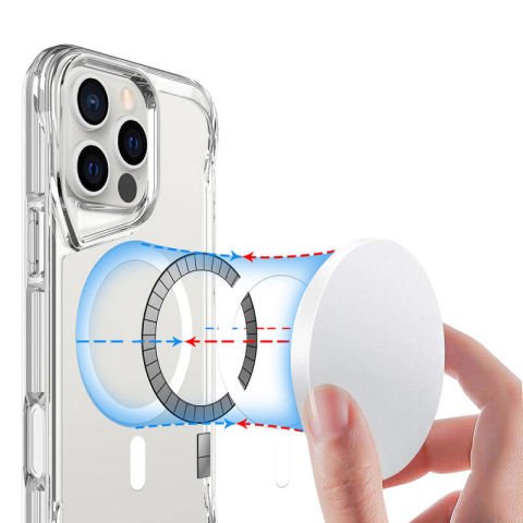 Apple iPhone 16 Pro Kılıf Patinda Magsafe Şarj Özellikli T-Max Magsafe Kapak