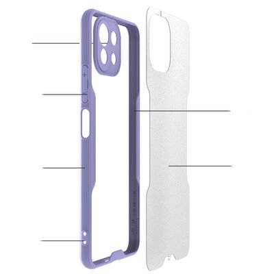 Xiaomi Mi 11 Lite Kılıf Patinda Parfe Kapak