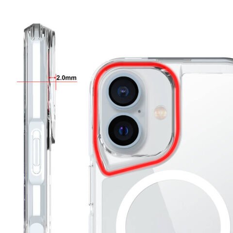 Apple iPhone 16 Plus Kılıf Patinda Magsafe Şarj Özellikli T-Max Magsafe Kapak