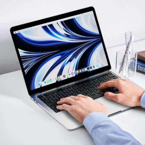 Apple Macbook 13.3'' Pro 2022 M2 Wiwu Macbook iShield Standlı Shield Kapak