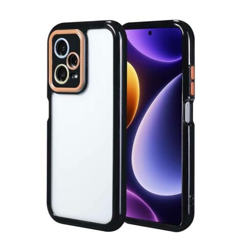 Xiaomi Redmi Note 12 Pro Plus 5G Kılıf Kamera Korumalı Renkli Kenar ve Çerçeve Tasarımlı Patinda Vitamin Kapak