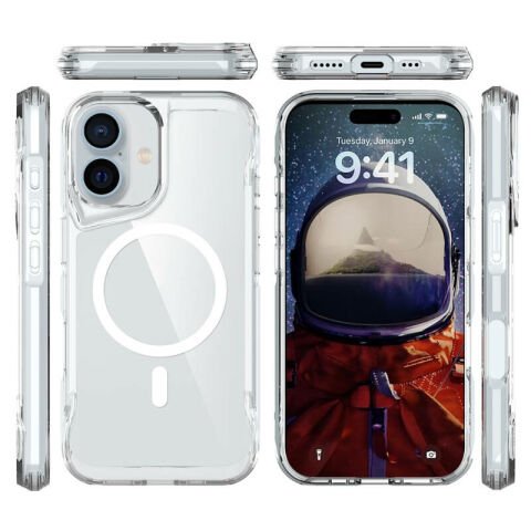 Apple iPhone 16 Kılıf Patinda Magsafe Şarj Özellikli T-Max Magsafe Kapak