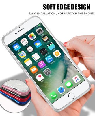Apple iPhone 8 Kılıf Patinda Marbel Cam Silikon