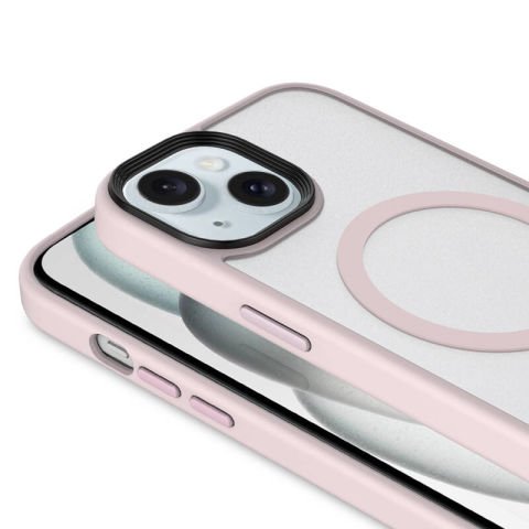 Apple iPhone 13 Kılıf Mat Arka Yüzey Wireless Şarj Özellikli Patinda Flet Magsafe Kapak