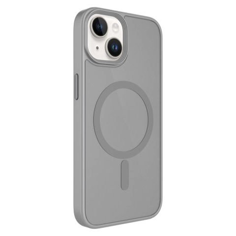 Apple iPhone 13 Kılıf Mat Arka Yüzey Wireless Şarj Özellikli Patinda Flet Magsafe Kapak