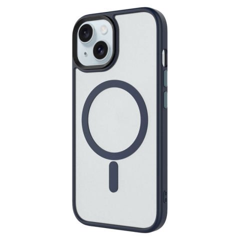 Apple iPhone 13 Kılıf Mat Arka Yüzey Wireless Şarj Özellikli Patinda Flet Magsafe Kapak