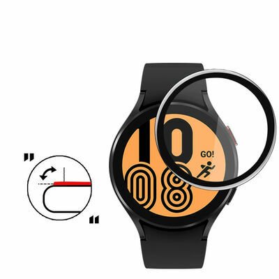Galaxy Watch 4 44mm Patinda PMMA Pet Saat Ekran Koruyucu