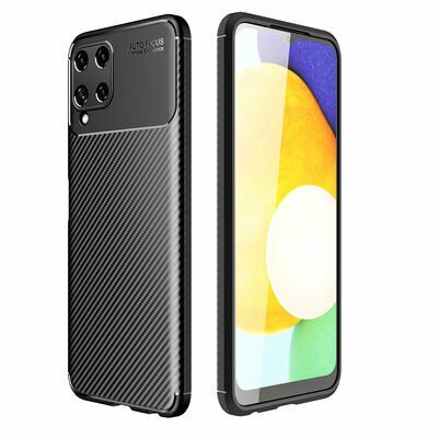 Galaxy M32 Kılıf Patinda Negro Silikon Kapak