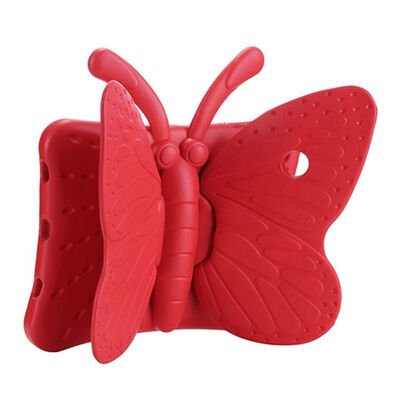 Apple iPad 10.2 (8.Nesil) Patinda Butterfly Standlı Tablet Kılıf