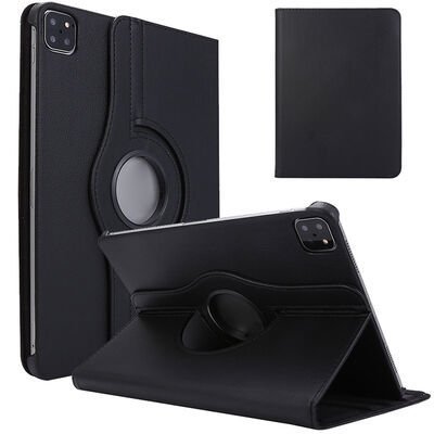 Apple iPad Air 10.9 2020 (4.Nesil) Patinda Dönebilen Standlı Kılıf