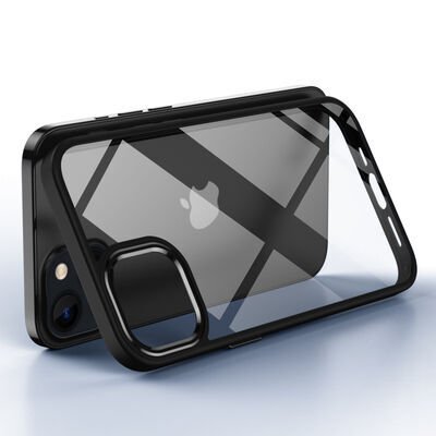 Apple iPhone 12 Kılıf Patinda Krom Kapak