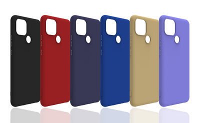 Realme C25 Kılıf Patinda Biye Silikon