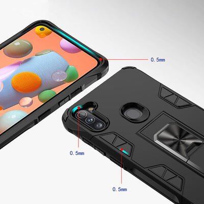 Galaxy M11 Kılıf Patinda Volve Kapak