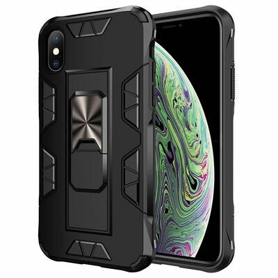 Apple iPhone X Kılıf Patinda Volve Kapak