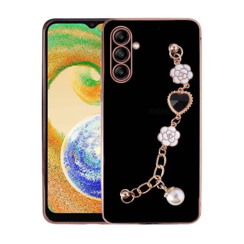 Galaxy A13 5G Kılıf El Tutamaçlı Kamera Korumalı Patinda Taka Silikon Kapak